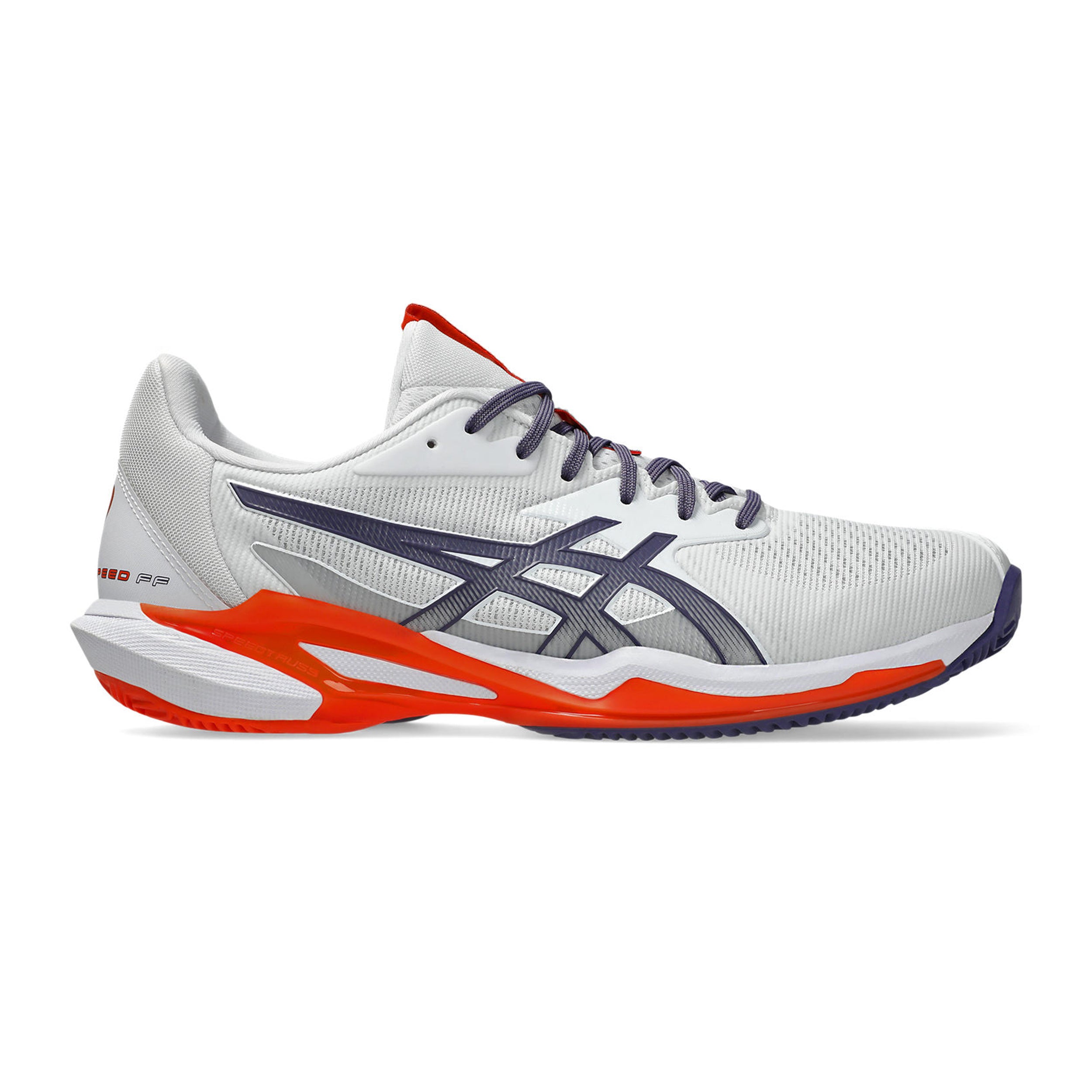 ASICS Solution Speed FF 3 Scarpa per terra rossa Uomini - bianco, lilla