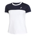 Court Maglietta Donna - bianco, blu scuro