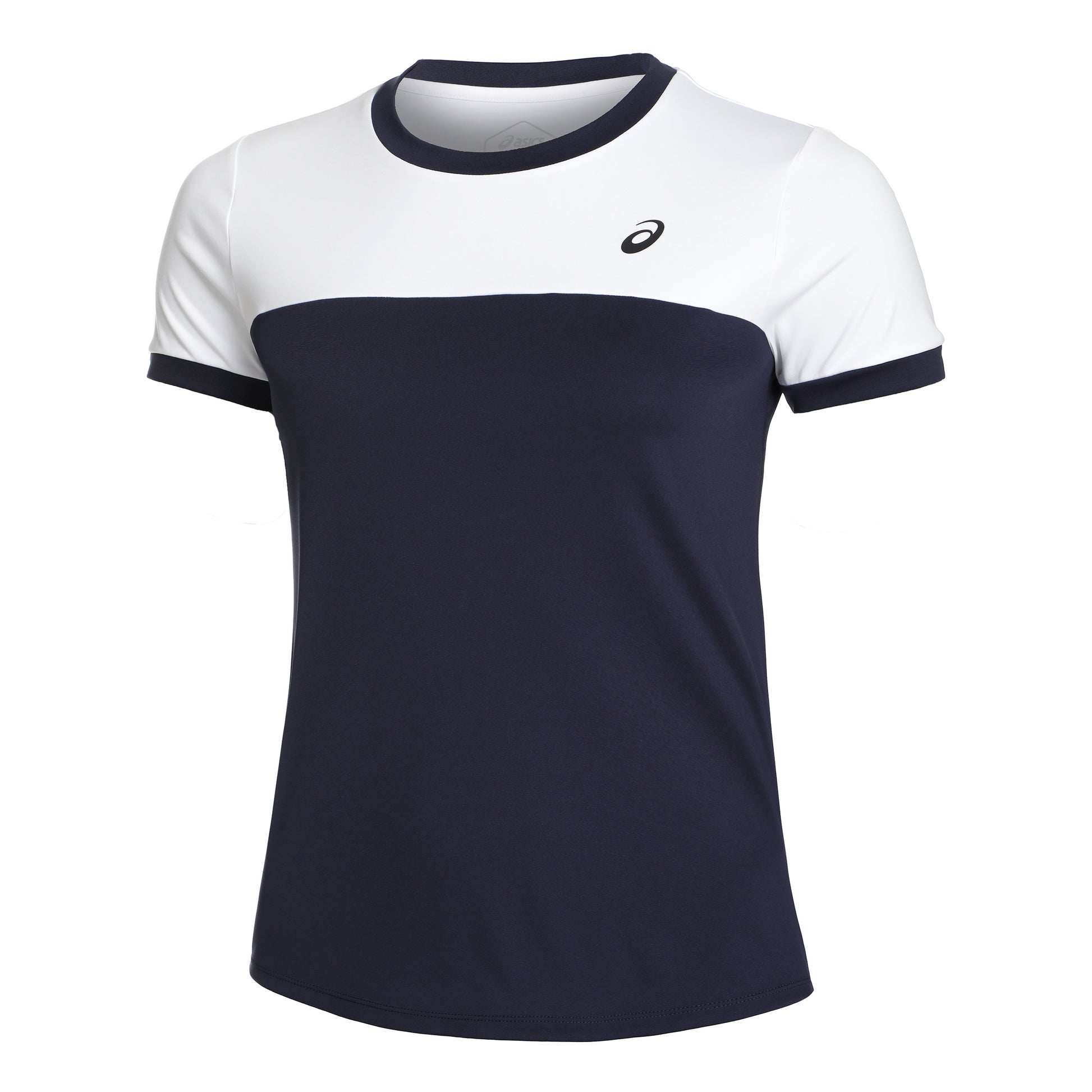 ASICS Court Maglietta Donna - blu scuro, bianco