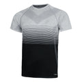Seamless Camicia da corsa Uomini - grigio, nero