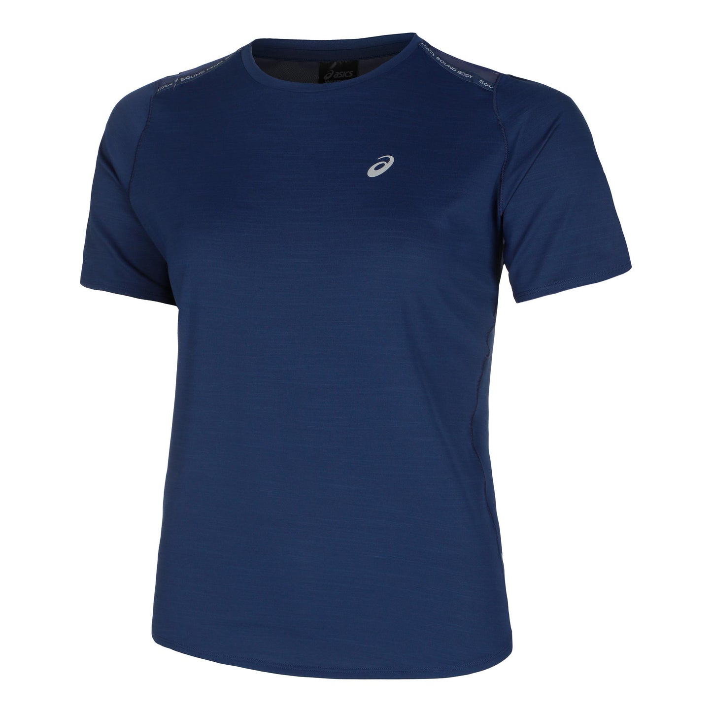 ASICS Road Camicia Da Corsa Donna-Blu Scuro