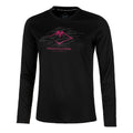 Fujitrail Logo Manica lunga Donna - nero, berry