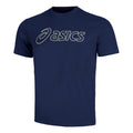 Logo Maglietta Uomini - blu scuro,