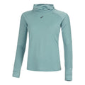 Metarun Winter Felpa con cappuccio Donna - salvia,