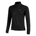 Road Winter 1/2 Zip Mid Layer Camicia Da Corsa Donna-Nero
