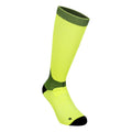 Performance Compression Calzini a compressione Unisex - giallo neon,