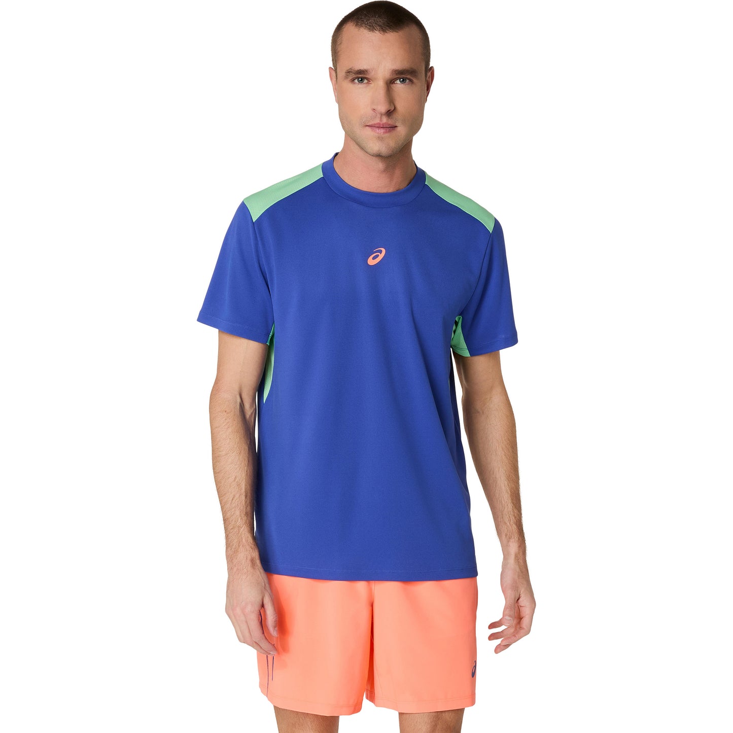 ASICS Court Maglietta Uomini-Blu