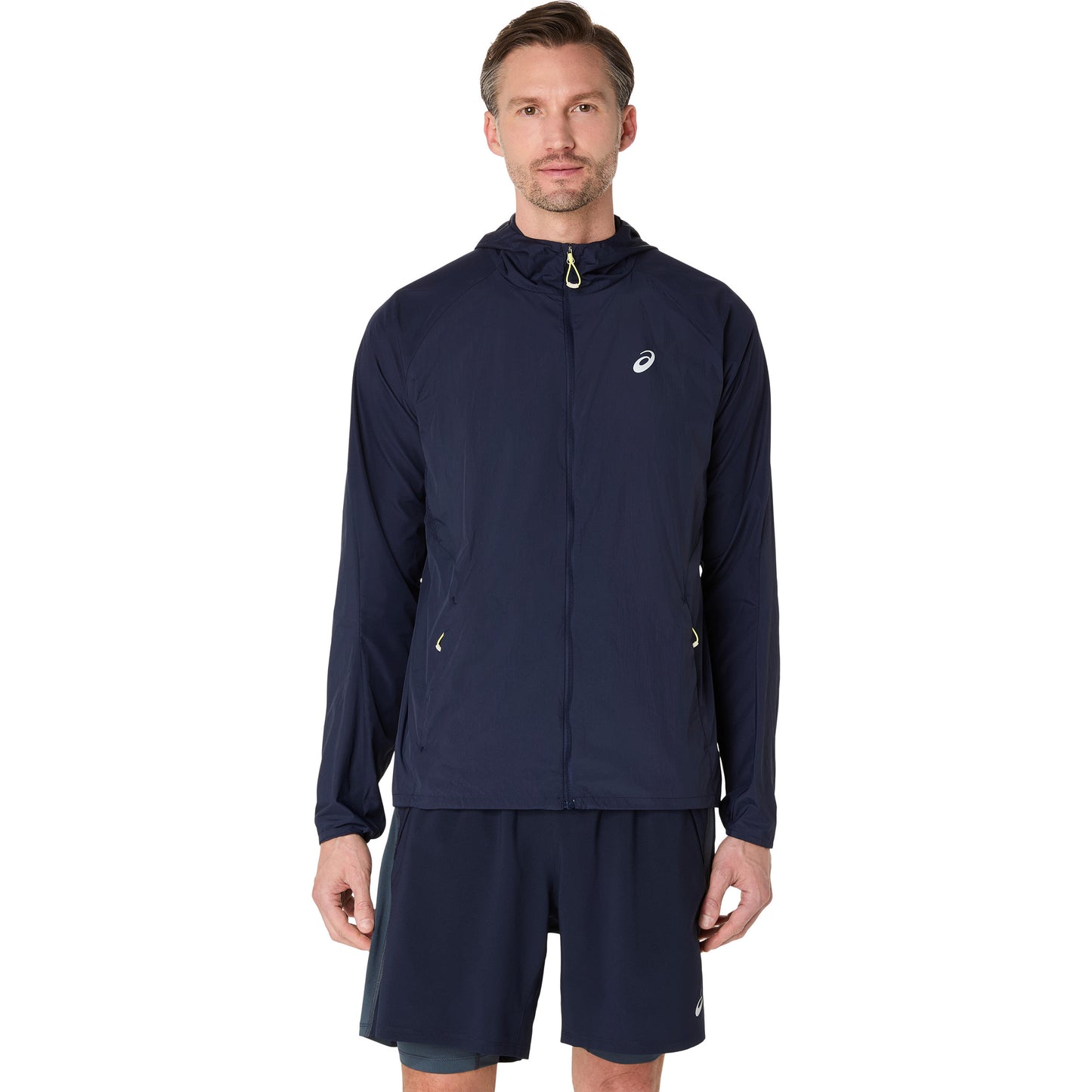 ASICS Road Packable Jacket Giacca da corsa Uomini - blu