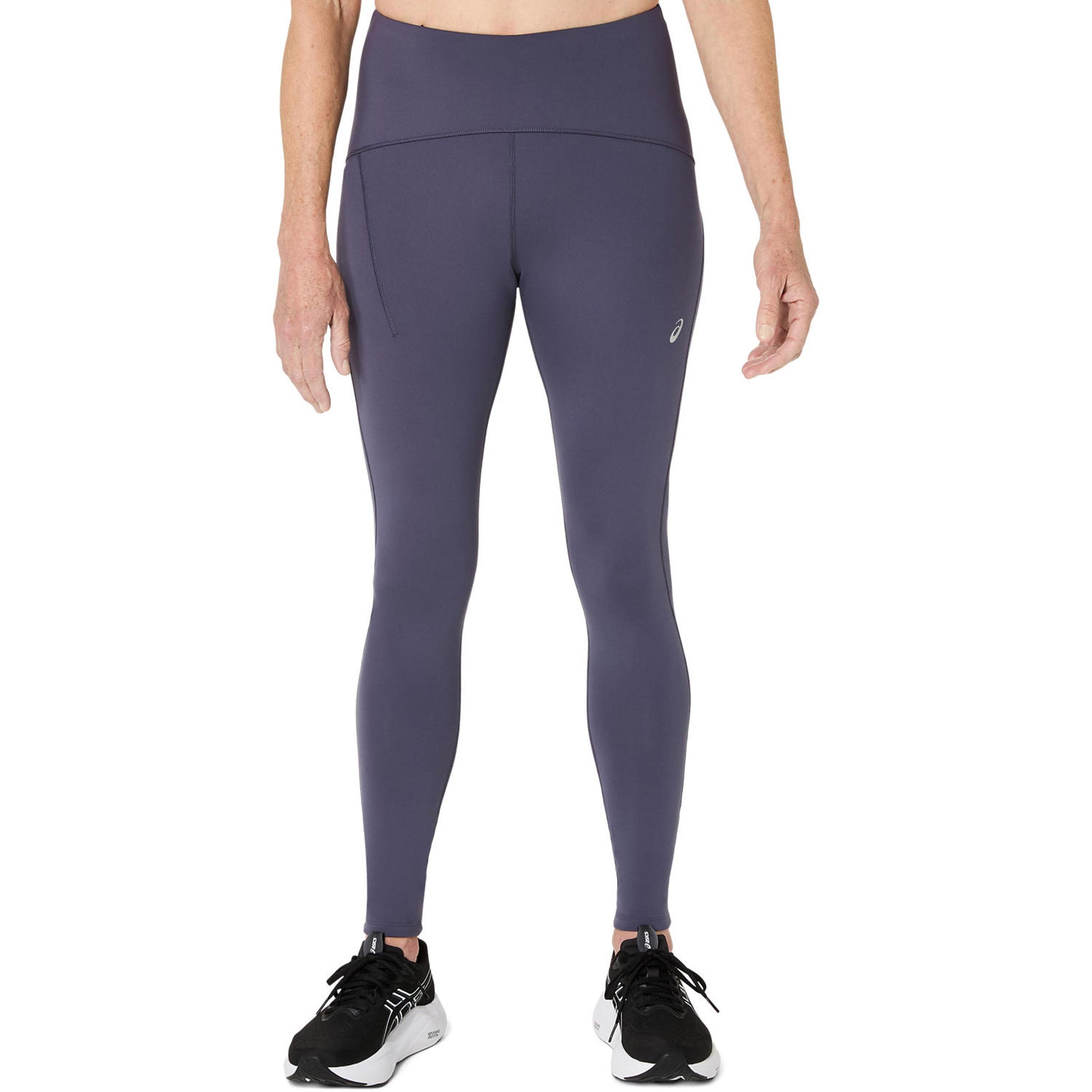 ASICS Road Winter High Waist  Calzamaglia da corsa Donna - grigio-blu