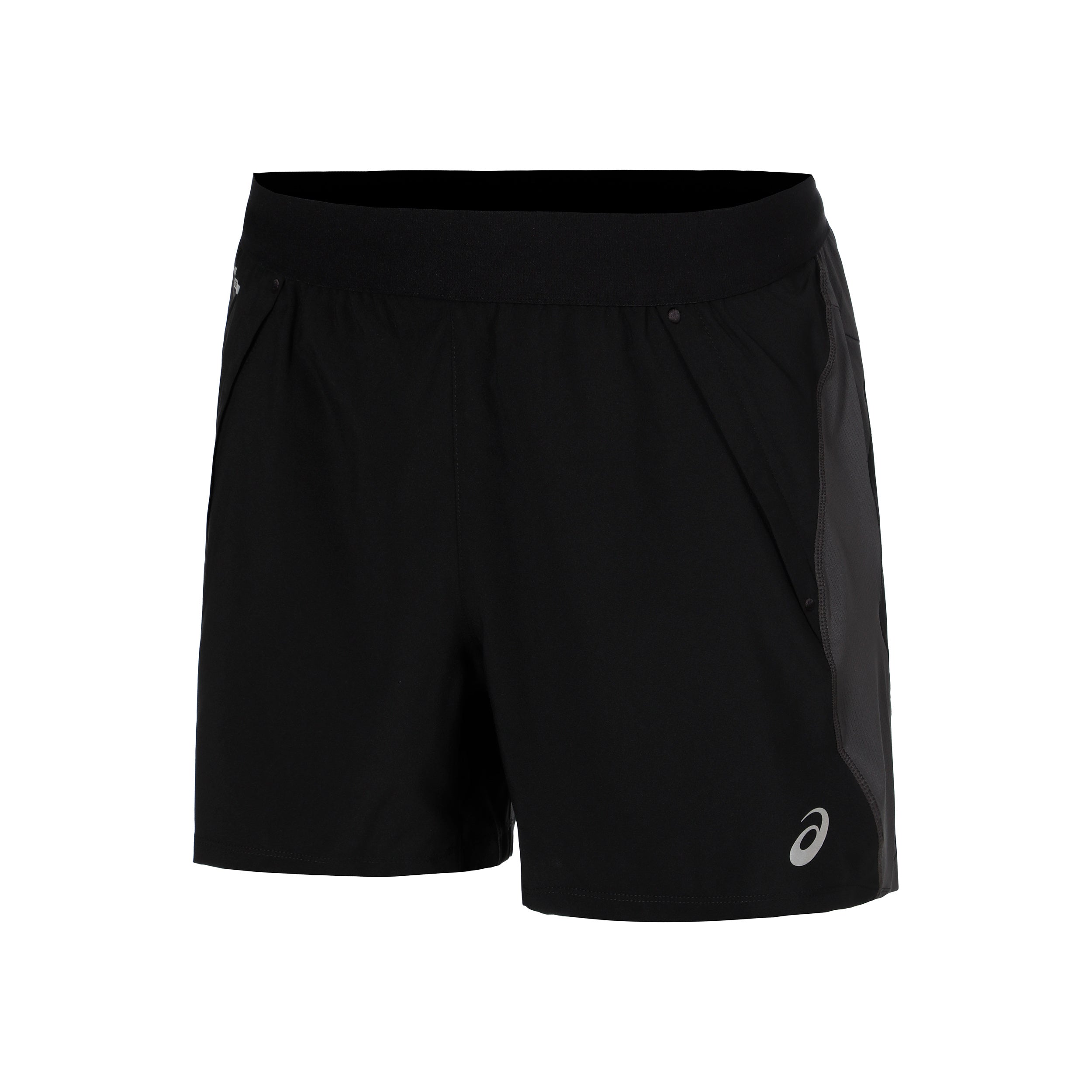 ASICS Road 5in  Pantaloncini da corsa Uomini - nero, grigio scuro