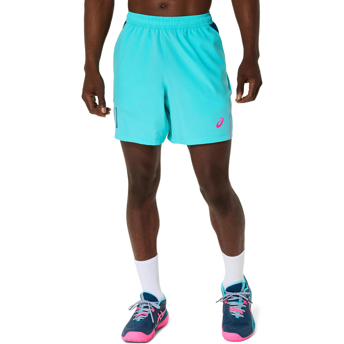 ASICS Court 7in Pantaloncini Uomini - turchese,