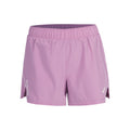 Court 2in1 Pantaloncino Attillato Donna-Viola,Bianco