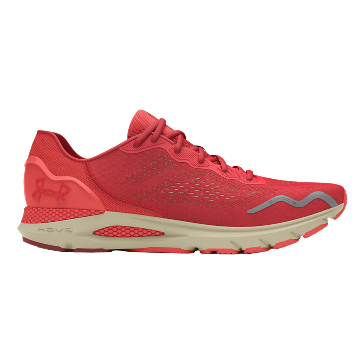 Under Armour HOVR Sonic 6 Scarpe Neutrali Donna-Rosso,Grigio