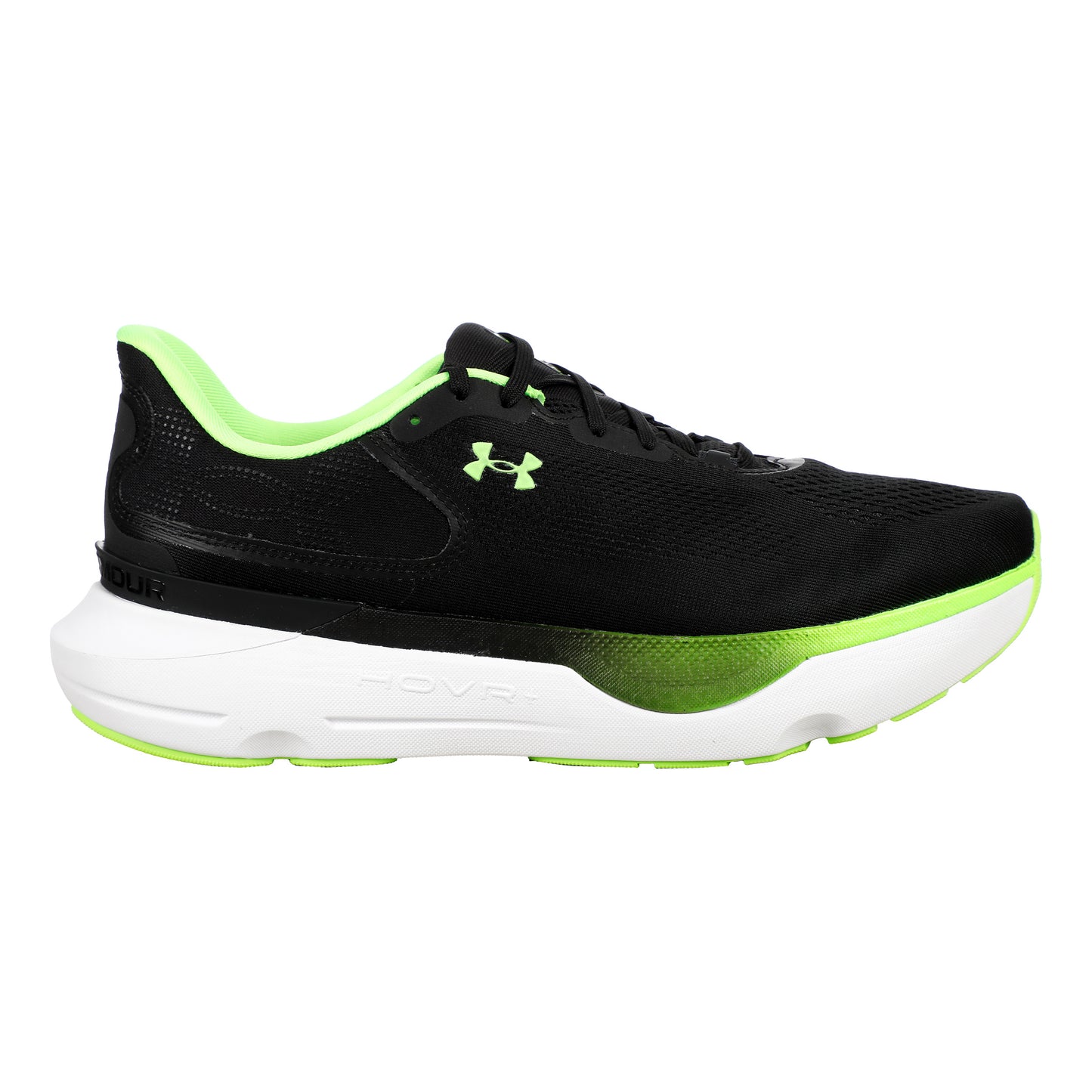 Under Armour Infinite Pro 2 Scarpe Neutrali Uomini-Nero,Verde Neon