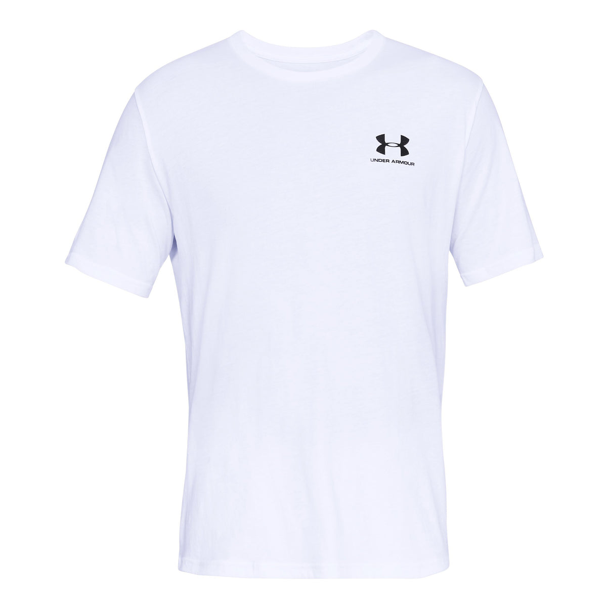 Under Armour Sportstyle Left Chest Maglietta Uomini-Bianco,Nero