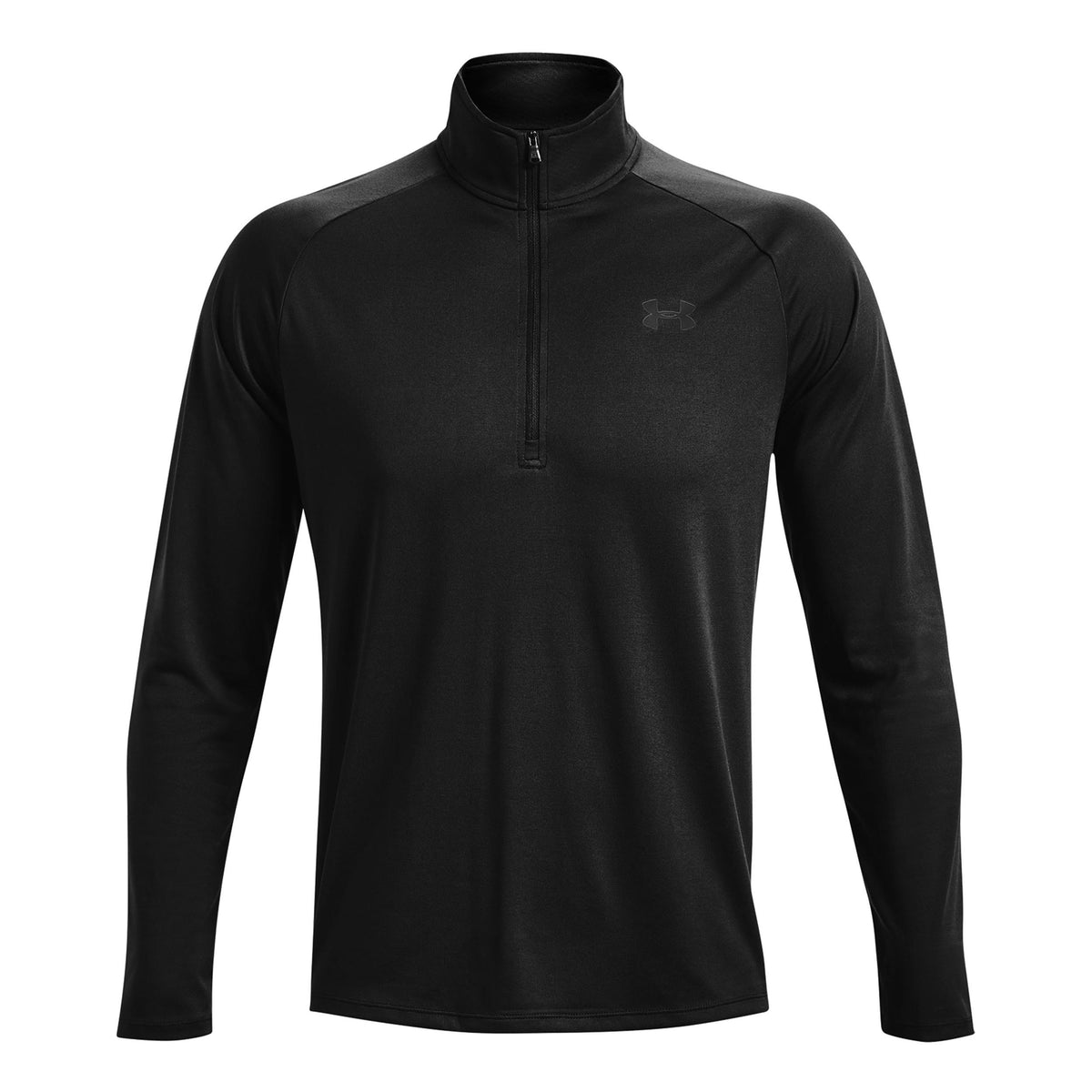 Under Armour Tech 2.0 Half-Zip Manica Lunga Uomini-Nero,Grigio Scuro