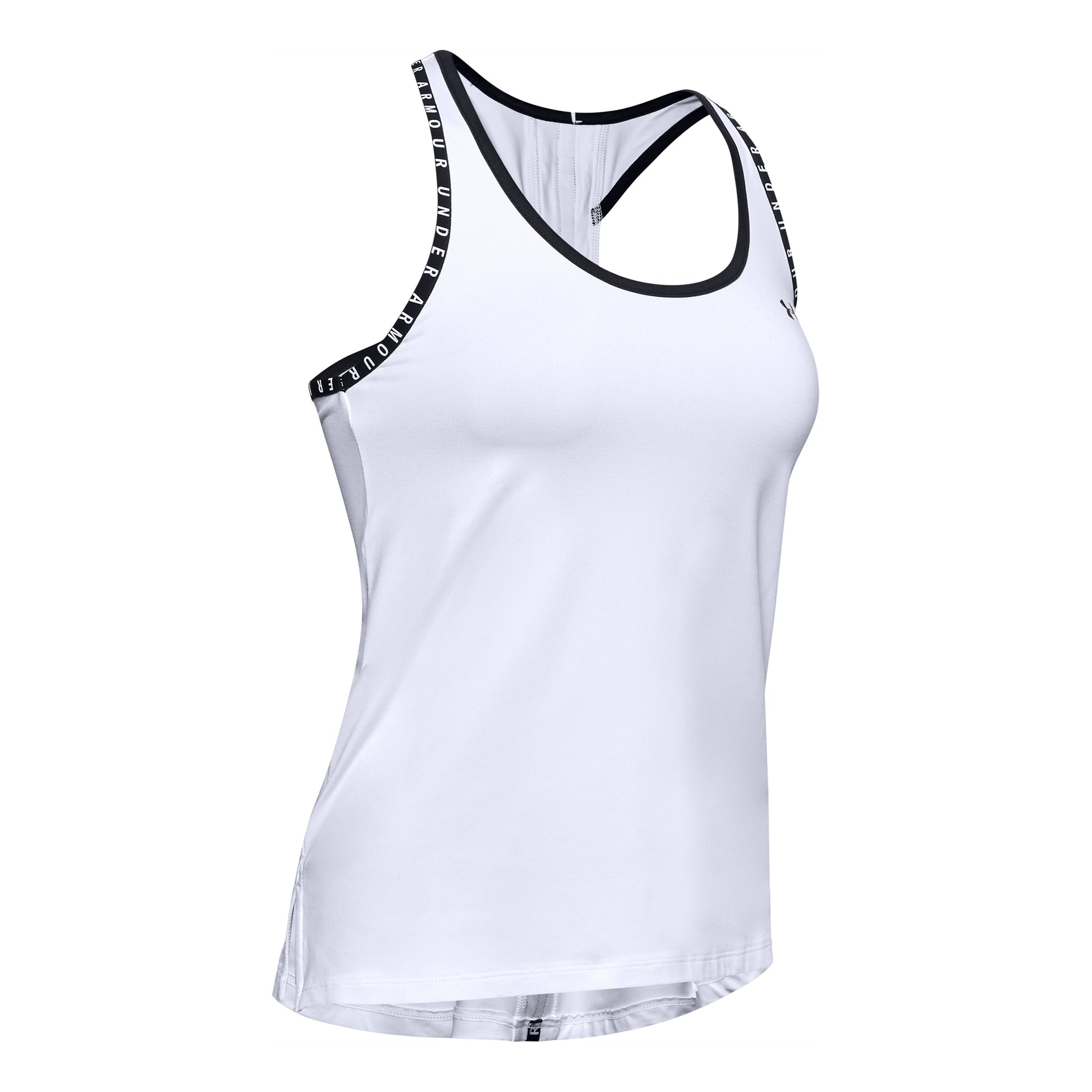 Under Armour Knockout Canottiera Donna-Bianco,Nero