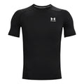 Heatgear Armour Comp Maglietta Uomini-Nero,Bianco