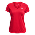 Tech Solid Maglietta Donna - rosso,