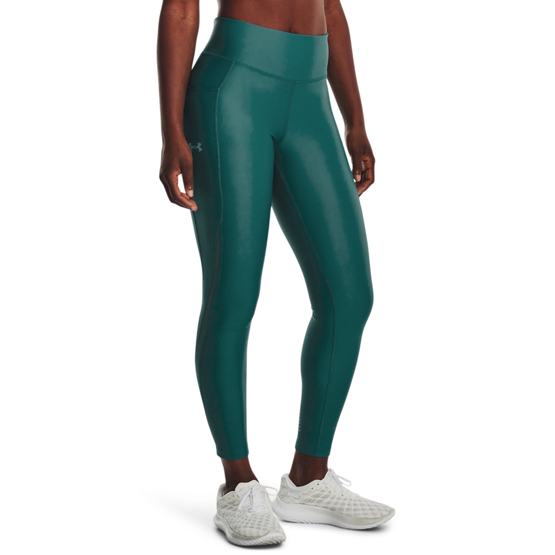 Under Armour Fly Fast Elite IsoChill Ankle Calzamaglia da corsa Donna - verde, blu