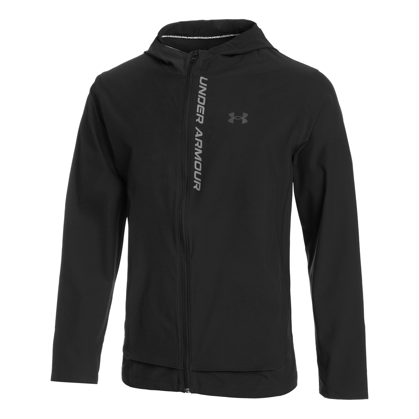 Under Armour Outrun The Storm Giacca da corsa Uomini - nero, grigio