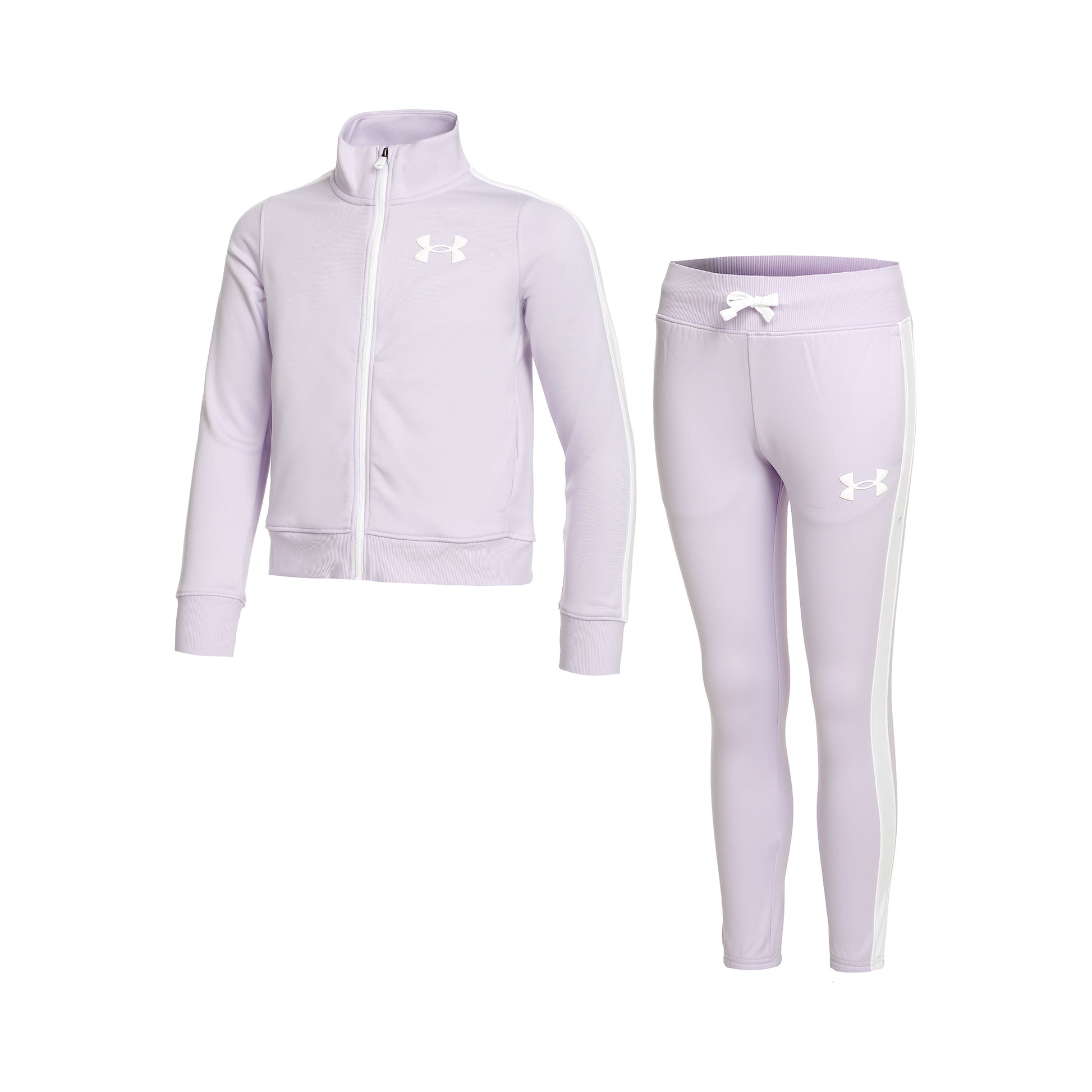 Under Armour EM Knit Tuta da allenamento Ragazze - lilla, bianco