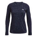Tech Crew Twist Felpa Donna - blu scuro,
