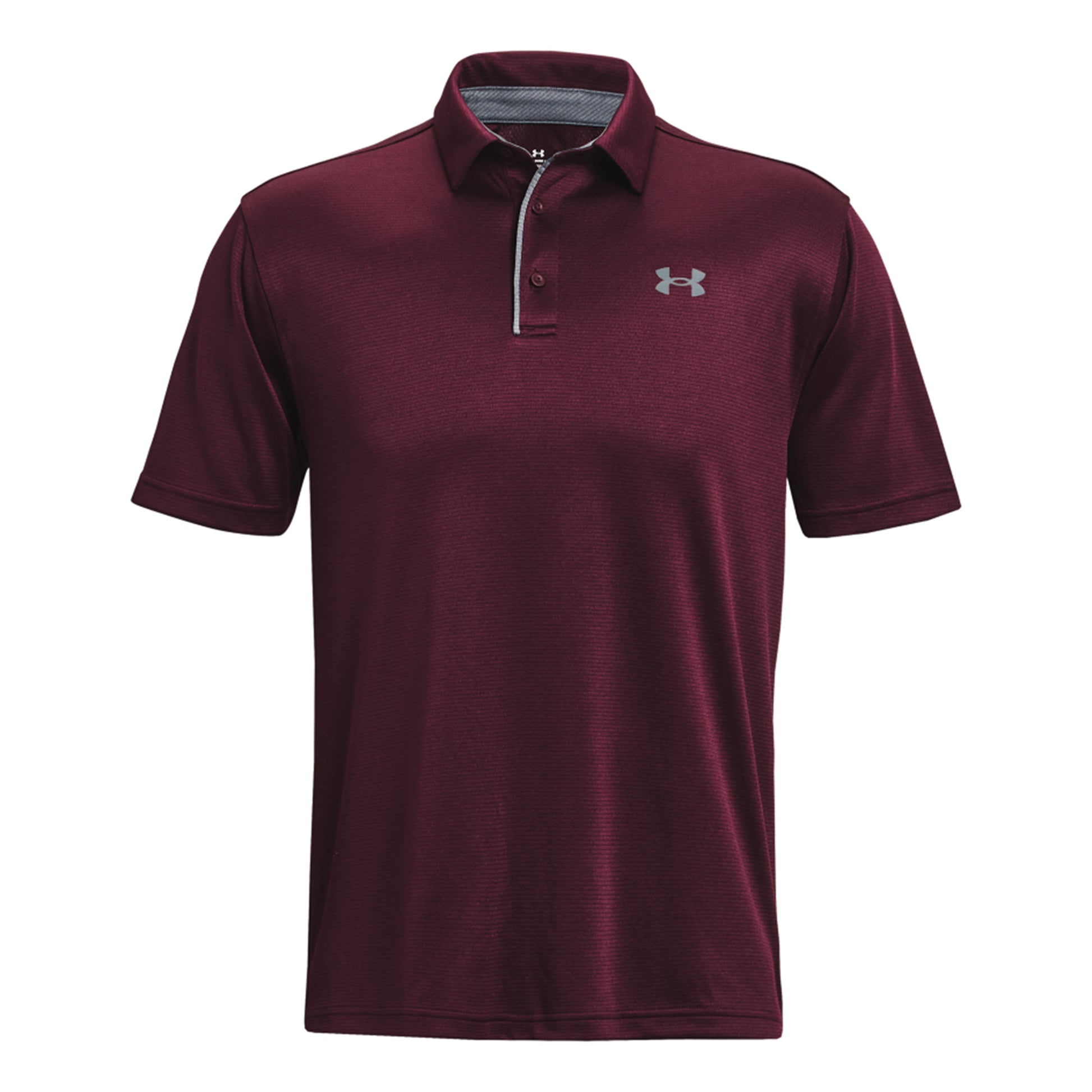 Under Armour Tech Polo Uomini - rosso scuro,