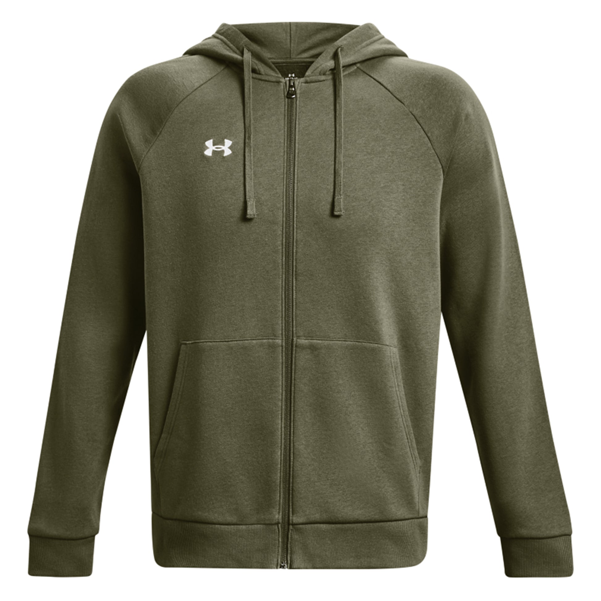 Under Armour Rival Felpa Uomini - verde scuro,