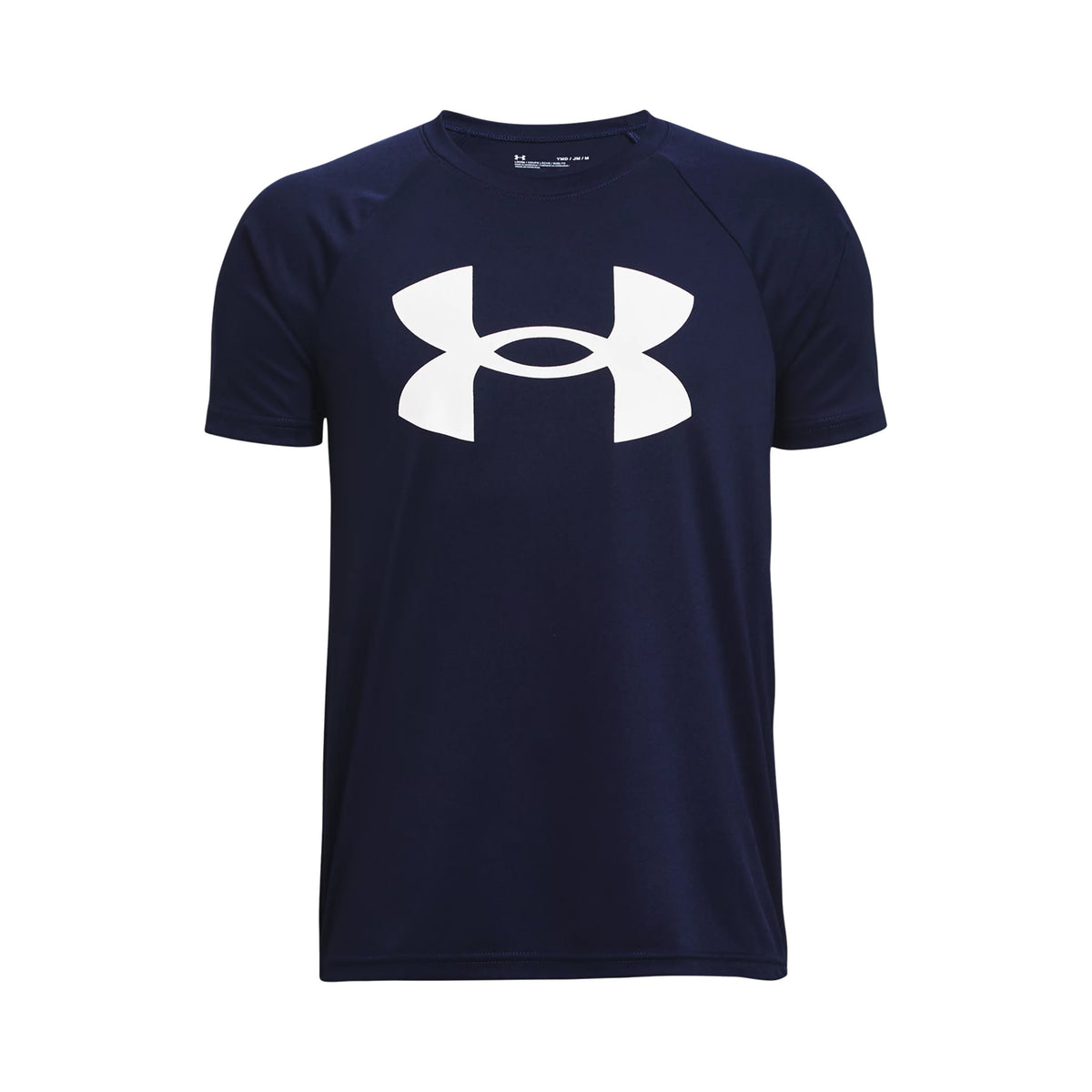 Under Armour Tech Big Logo Maglietta Ragazzi - blu scuro,