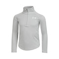 Tech Graphic Half-Zip Manica lunga Ragazze - grigio chiaro, argento