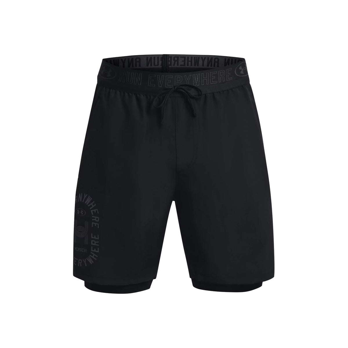 Under Armour Run Everywhere Pantaloncini Uomini-Nero