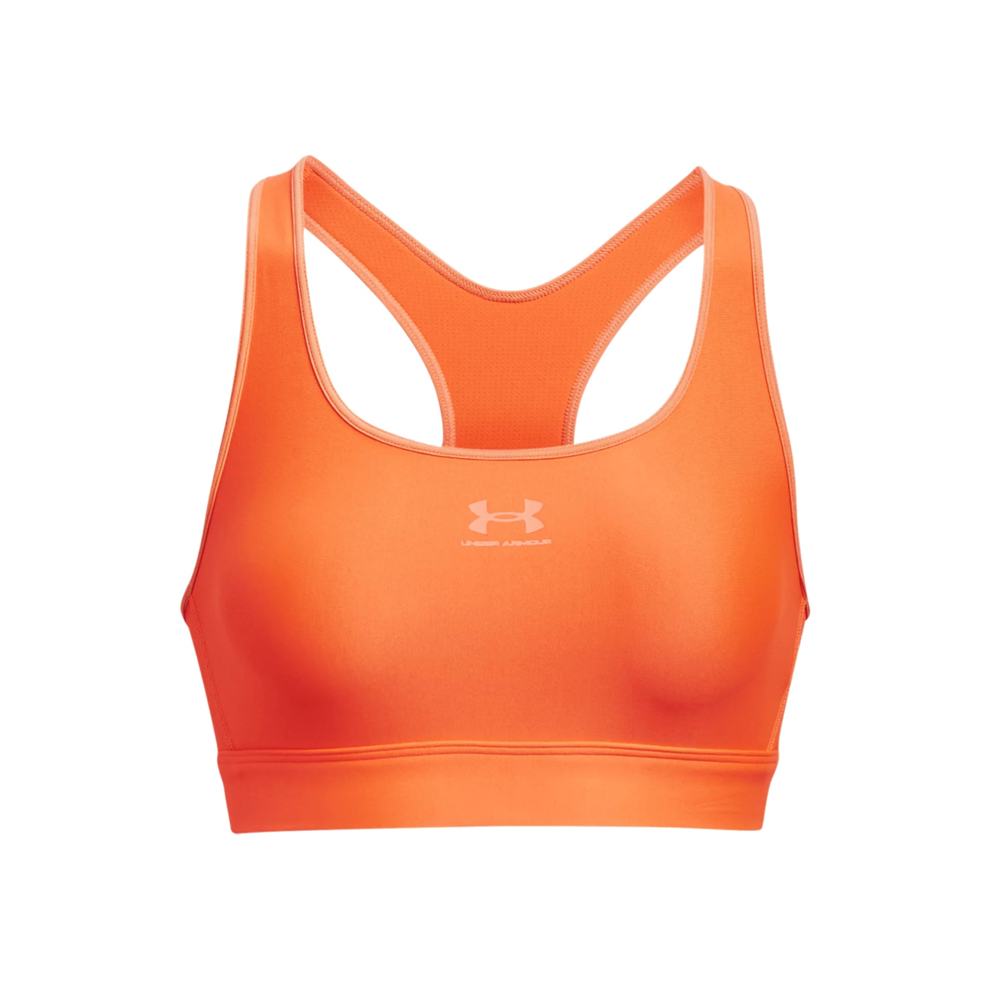 Under Armour Heatgear Mid Padless Reggiseni sportivi Donna - arancione,