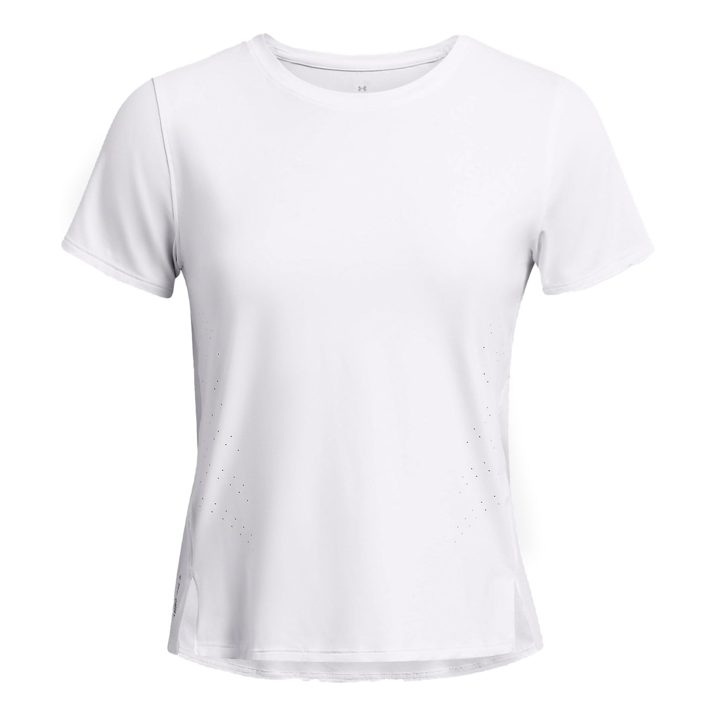 Under Armour Laser SS Camicia Da Corsa Donna-Bianco