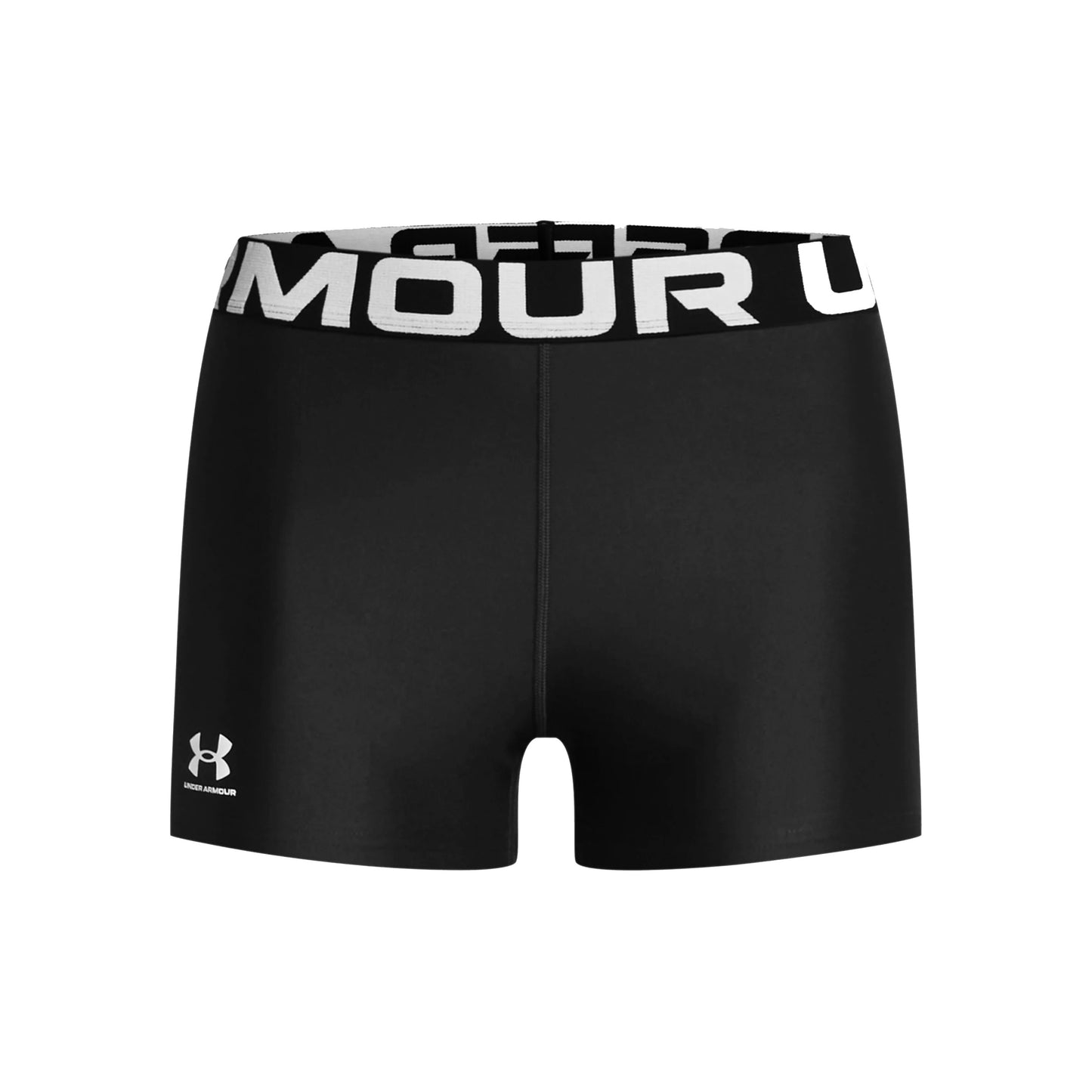 Under Armour Heatgear Authentics Shorty Pantaloncino Attillato Donna-Nero