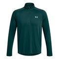 Tech 2.0 Half-Zip Manica lunga Uomini - verde scuro,