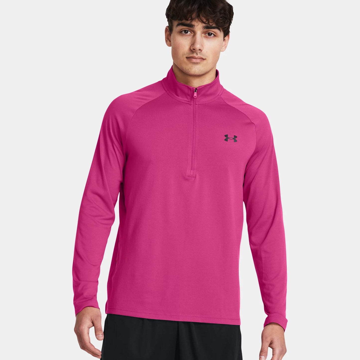 Under Armour Tech 2.0 Half-Zip Manica lunga Uomini - rosa,