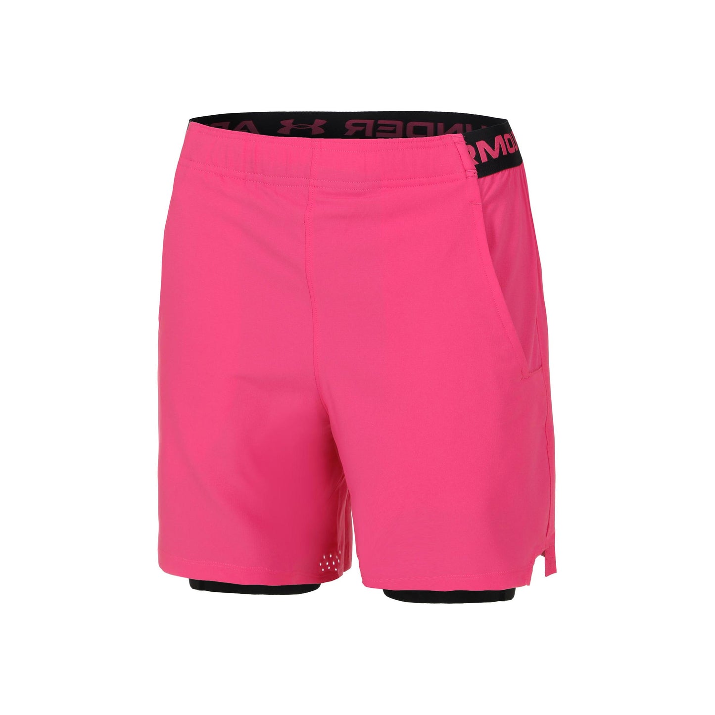 Under Armour Vanish Woven 2in1 Pantaloncini Uomini - rosa,