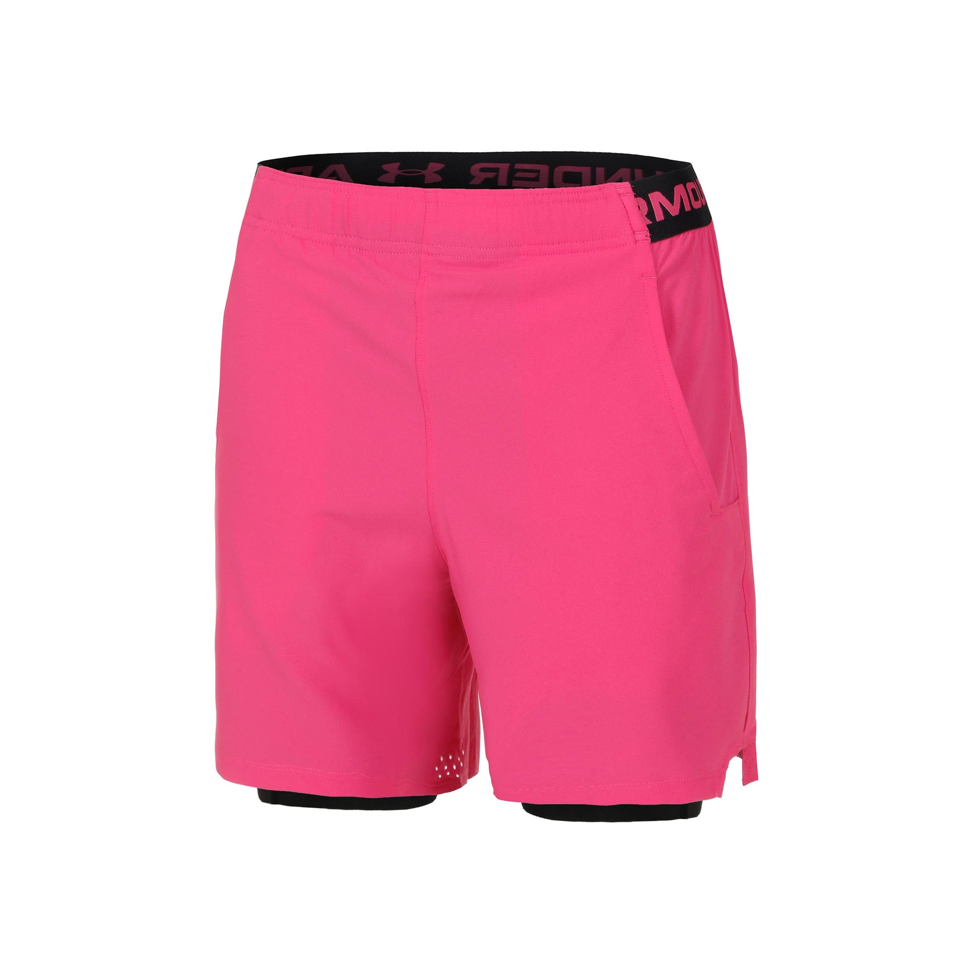 Under Armour Vanish Woven 2in1 Pantaloncini Uomini - rosa,