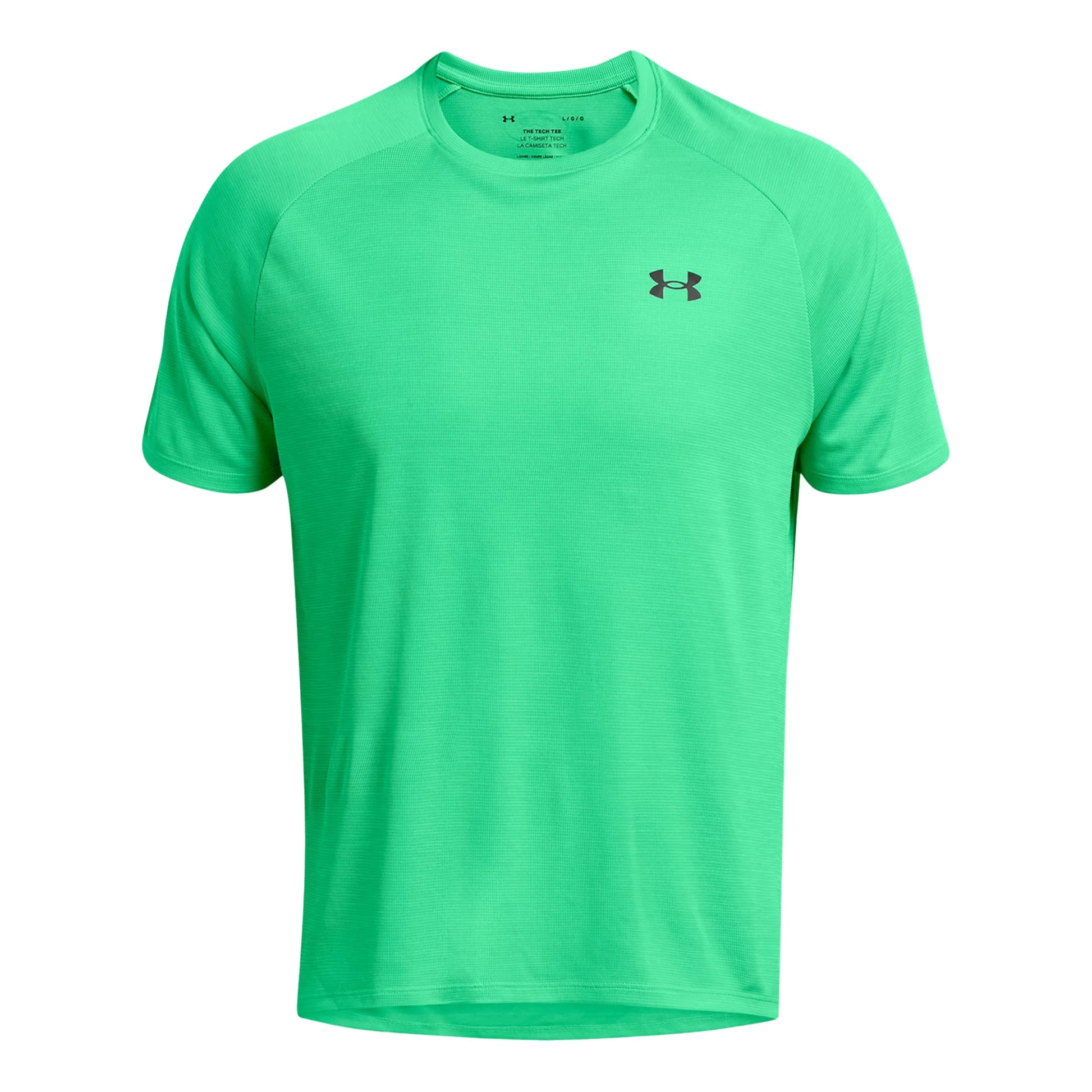 Under Armour Tech Textured Maglietta Uomini - verde,