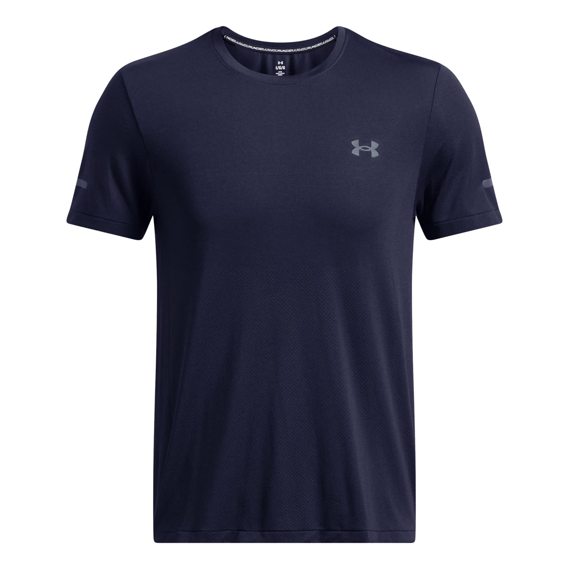 Under Armour Seamless Stride Camicia Da Corsa Uomini-Blu Scuro