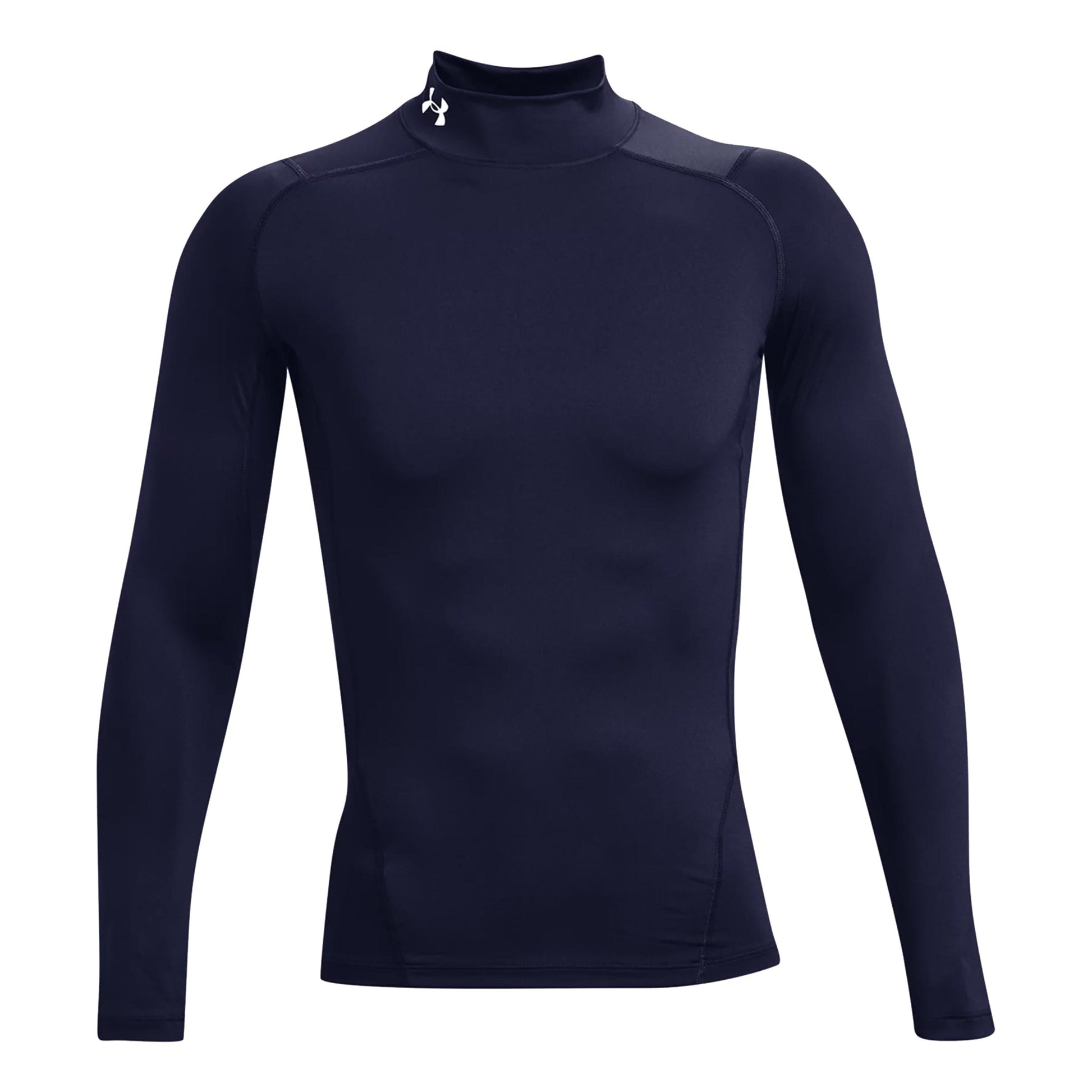 Under Armour Armour Comp Mock Manica lunga Uomini - blu,