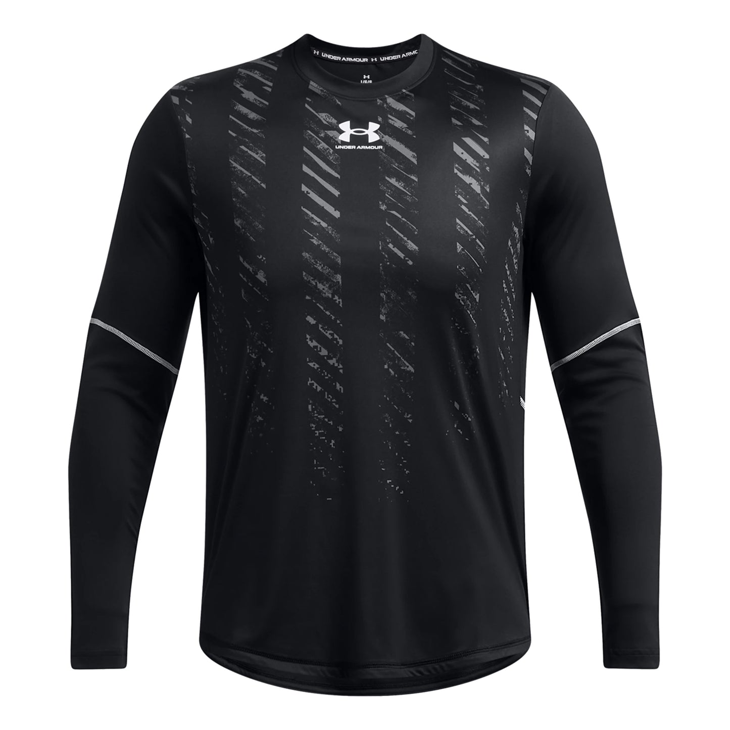 Under Armour Pro Jersey Manica Lunga Uomini-Nero