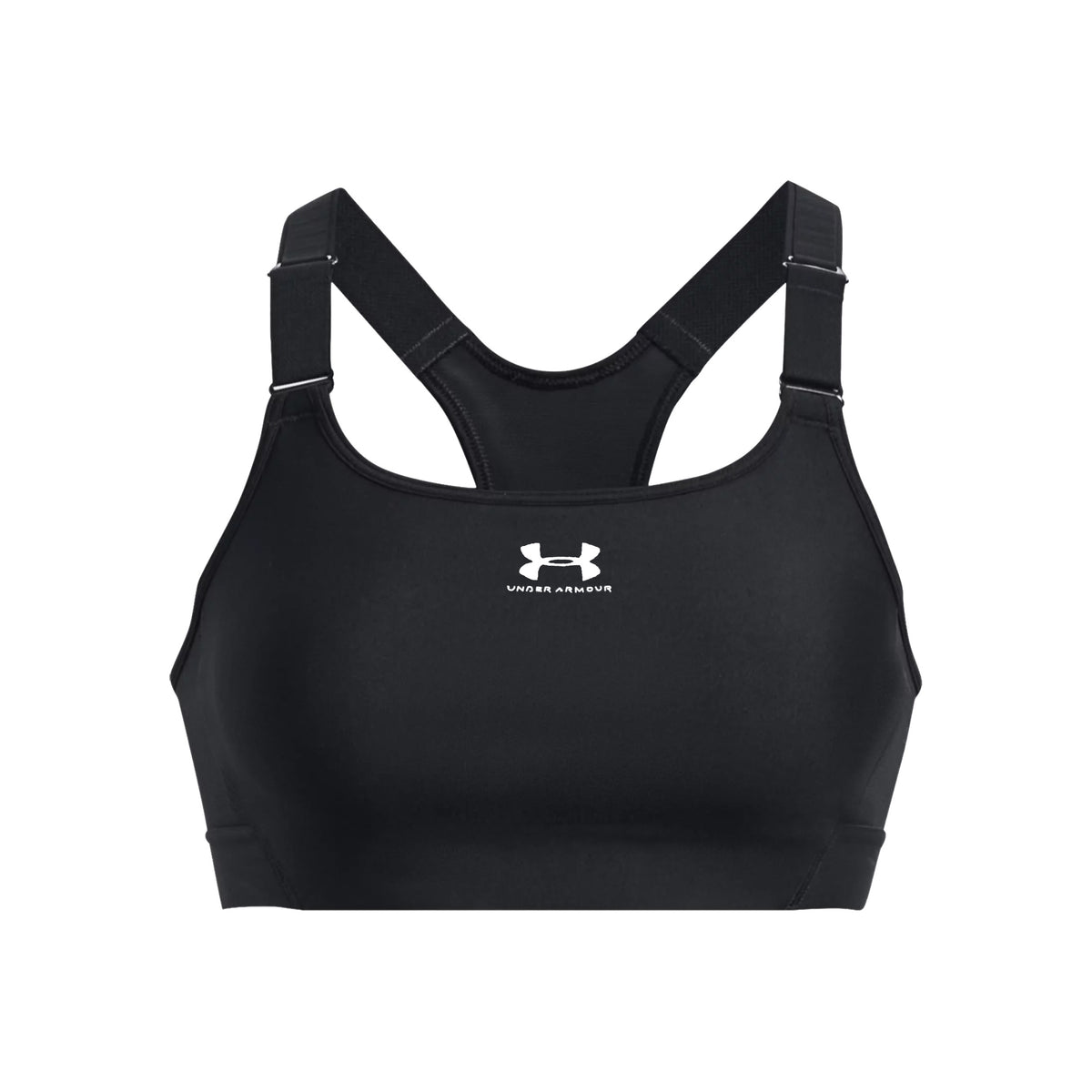 Under Armour Heatgear High Reggiseni Sportivi Donna-Nero,Bianco