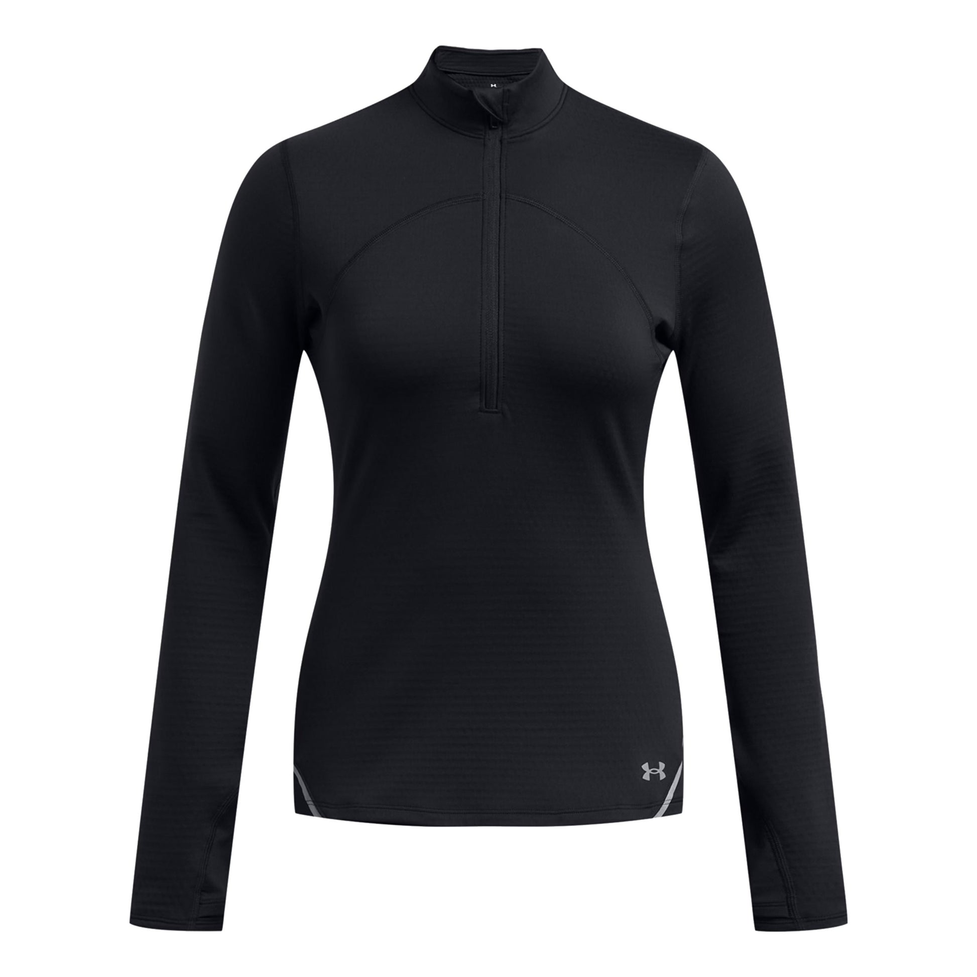 Under Armour Vanish CW 1/2 Zip Manica Lunga Donna-Nero