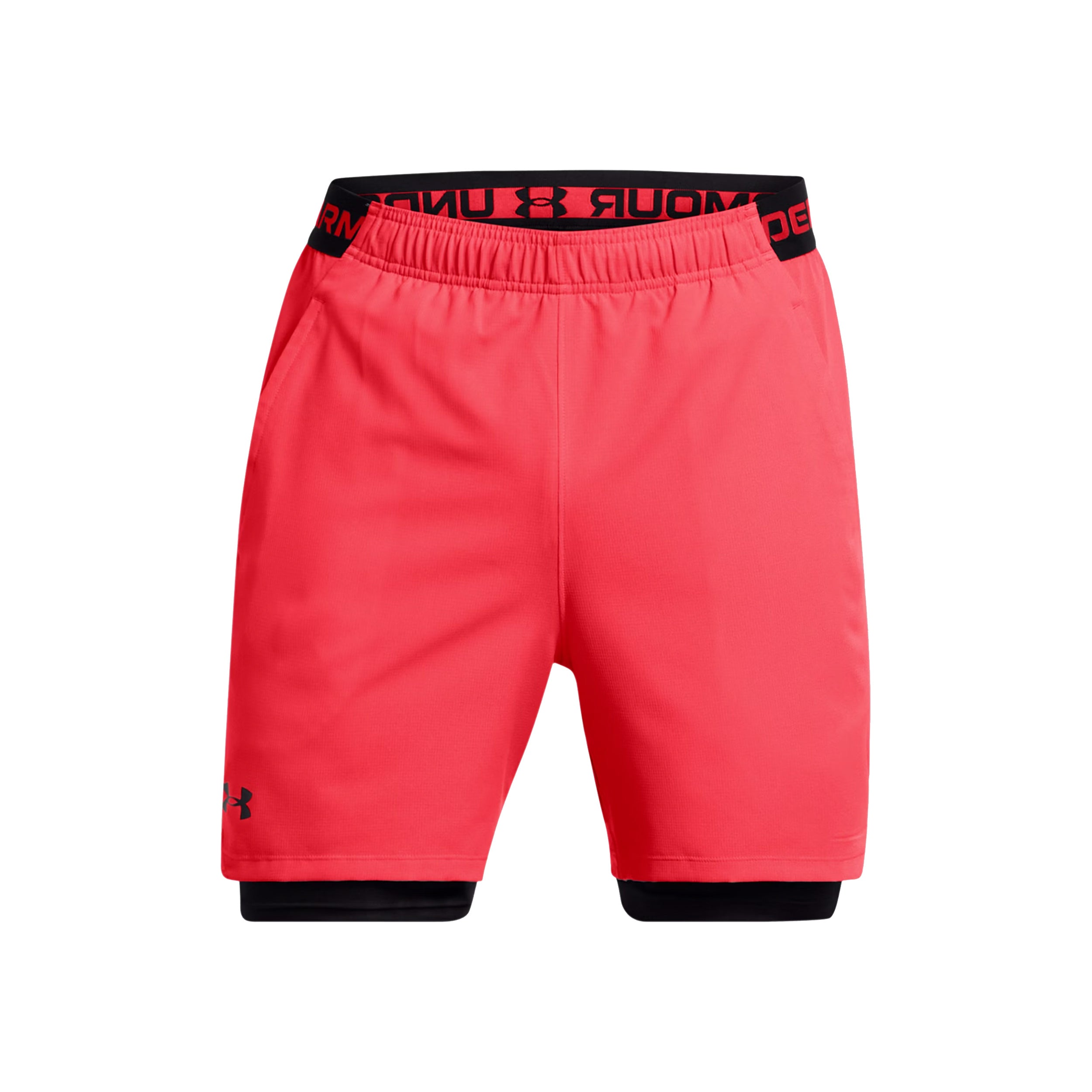 Under Armour Vanish Woven 2in1 Pantaloncini Uomini-Rosso