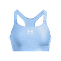 Heatgear High Reggiseni sportivi Donna - blu chiaro, bianco