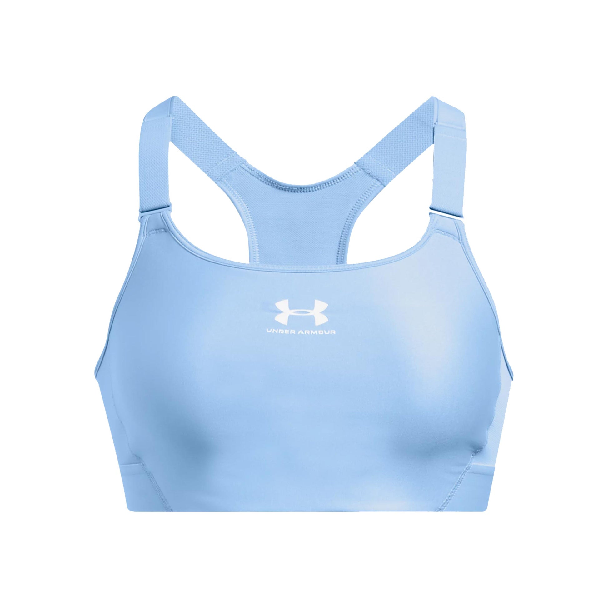 Under Armour Heatgear High Reggiseni sportivi Donna - blu chiaro, bianco