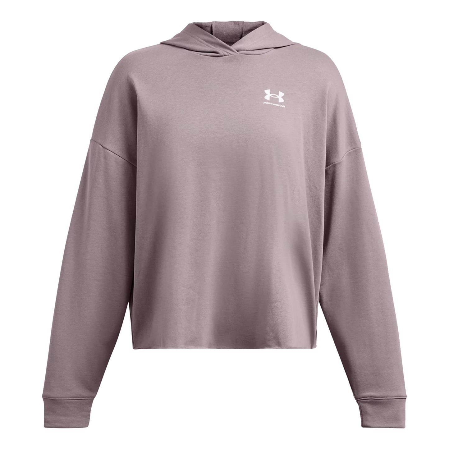 Under Armour Rival Terry OS Felpa con cappuccio Donna - grigio,