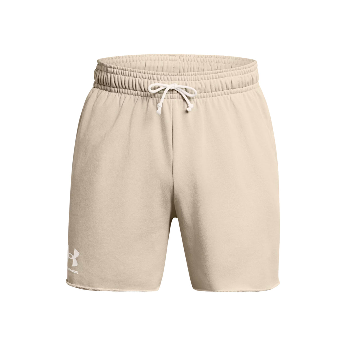 Under Armour Rival Terry 6in Pantaloncini Uomini-Marrone